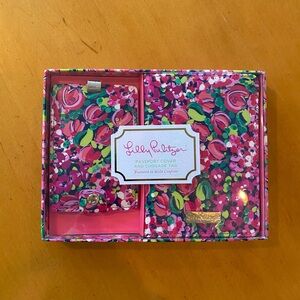 Lilly Pulitzer NWT Passport Cover and Luggage Tag